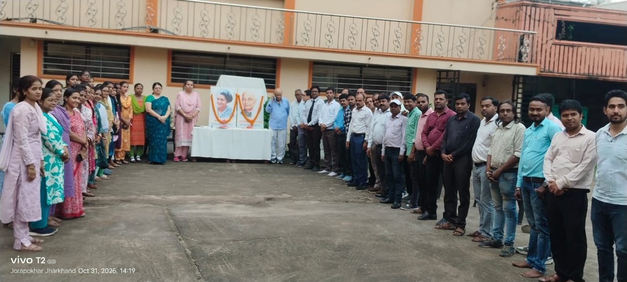 Birth celebration of Sardar Ballabh Bhai Patel,and Death anniversary of Mrs. Indira Gandhi