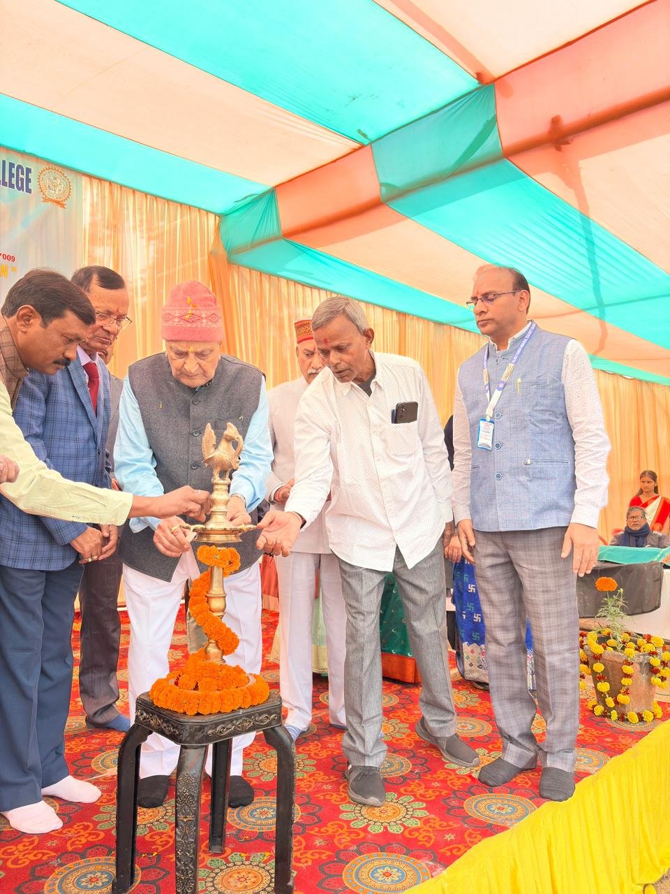 \"Orientation cum Welcome Programme\" with Puja and Hawan of M.Ed., B.Ed. & D.El.Ed. 2025-27 Session