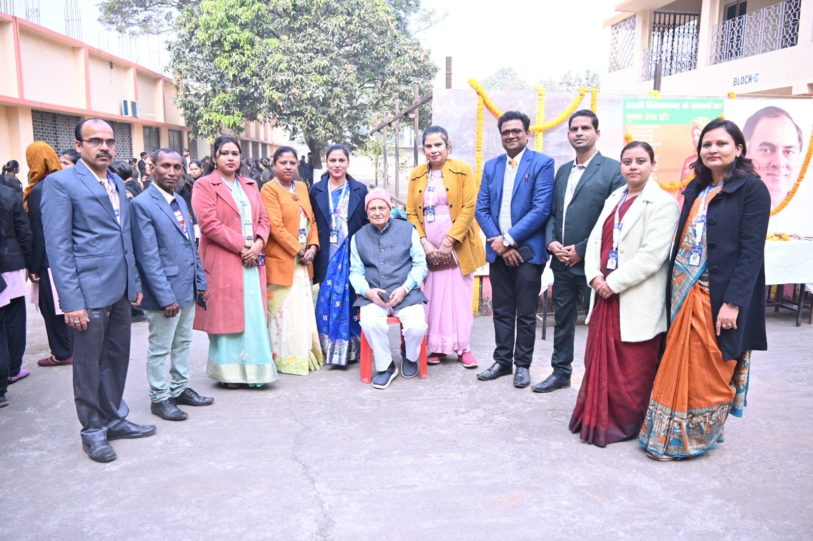 \"Orientation cum Welcome Programme\" with Puja and Hawan of M.Ed., B.Ed. & D.El.Ed. 2025-27 Session